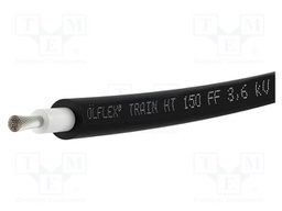 Wire; ÖLFLEX® TRAIN HT 150 FF 3,6kV; stranded; Cu; 2.5mm2; black