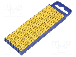 Markers for cables and wires; Label symbol: N; 2.8÷3.8mm; yellow
