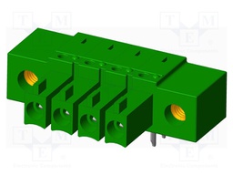 Connector: pluggable terminal block; socket; female; angled 90°