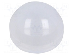 Cover; IP68; transparent; Ø19.3x8.45mm