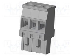 Connector: pluggable terminal block; plug; female; angled 90°