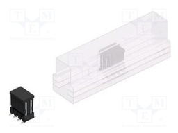 Connector: pin strips; pin header; male; PIN: 8; 2.54mm; SMT; 2x4