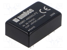 Converter: DC/DC; Protection: short circuit protection SCP