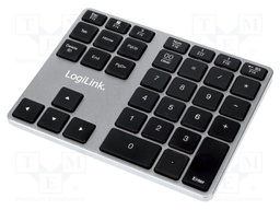 Keyboard; black; Bluetooth 3.0 EDR,wireless; 10m