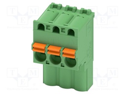 PCB connector, nominal cross section: 2.5 mm?, color: green,