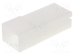 Terminals cover; female; for push-on 4,8mm connectors
