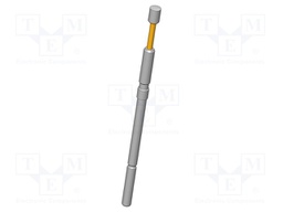 Test needle; Operational spring compression: 4mm; 20A; Ø: 2mm