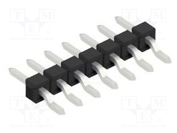 Connector: pin strips; pin header; male; PIN: 7; 2.54mm; SMT; 1x7