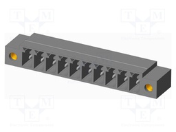 Connector: pluggable terminal block; socket; male; on PCBs