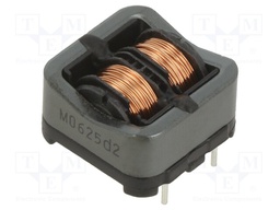 Inductor: wire; THT; 120mH; 600mA; 1.5Ω; -25÷120°C; 250VAC