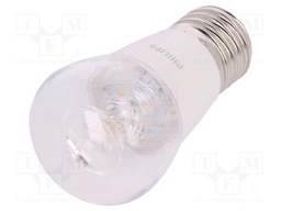 LED lamp; warm white; E27; 230VAC; 250lm; 4W; 2700K; CRImin: 80
