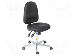 Chair; ESD; Seat dim: 460x430mm; Back dim: 440x510mm; 560÷740mm