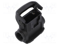 Enclosure: for rectangular connectors; Han Eco A; size 10A; M25