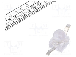 LED; SMD; 0808; blue; 400÷500mcd; 2x2.1x2.7mm; 25°; 3.5÷4.3V; 20mA