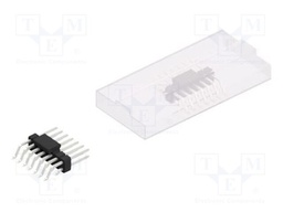 Connector: pin strips; pin header; male; PIN: 14; 2.54mm; SMT; 2x7