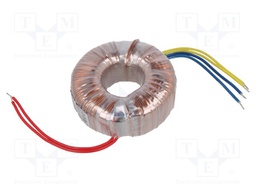 Transformer: toroidal; 160VA; 230VAC; 12V; 12V; 6.66A; 6.66A; 1.7kg