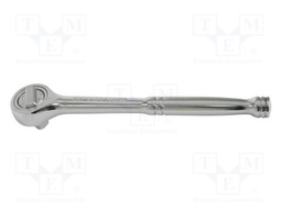 Rattle; 1/2"; with switch; 250mm; Teeth: 24; steel grip