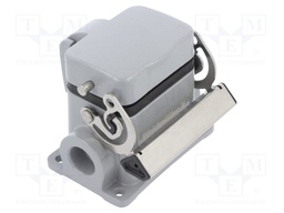 Enclosure: for rectangular connectors; size 3; with latch; PG16