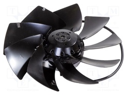Fan: AC; axial; 230VAC; Ø250x62mm; ball bearing; 1400rpm; IP44