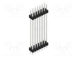 Connector: pin strips; pin header; male; PIN: 14; 2.54mm; THT; 2x7