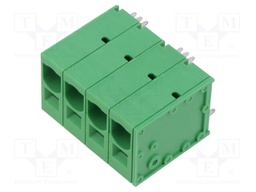 PCB terminal block; Contacts ph: 10mm; ways: 4; straight; terminal