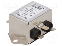 Filter: anti-interference; 250VAC; Ioper.max: 3A; Ir: 0.5mA