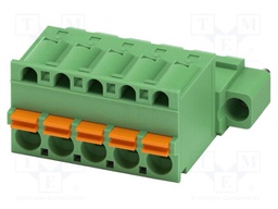 PCB connector, nominal cross section: 2.5 mm?, color: green,