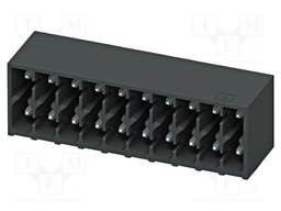 PCB headers, nominal cross section: 1.5 mm2, color: black, n