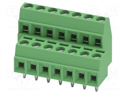 PCB terminal block, nominal current: 8 A, rated voltage (III