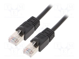 Patch cord; S/FTP; 6; stranded; Cu; LSZH; 10m; RJ45 plug,both sides