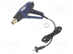 Electric hot shrink gun; 2.2kW; 250l/min,500l/min; Plug: EU