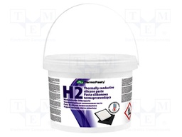 Heat transfer paste; silicon based,do not conduct; 0.88W/mK