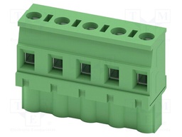 PCB connector, nominal cross section: 2.5 mm?, color: green,