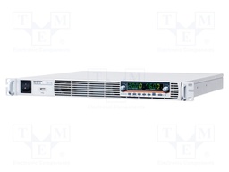Power supply: programmable laboratory; Channels: 1; 0÷60VDC