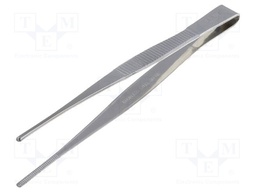 Tweezers; Tweezers len: 125mm; Blades: straight; Tipwidth: 2.3mm