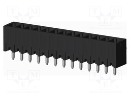 Connector: pluggable terminal block; socket; male; on PCBs