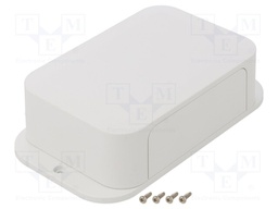 Enclosure: with panel; with fixing lugs; PFF; X: 85mm; Y: 149mm