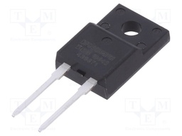 Diode: rectifying; THT; 400V; 10A; Package: tube; TO220FP-2; 45ns