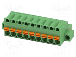 PCB connector, nominal cross section: 2.5 mm?, color: green,