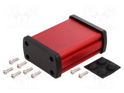 Enclosure: multipurpose; X: 68.7mm; Y: 89mm; Z: 35.2mm; aluminium