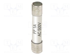 Fuse; Application: PKT-P3260; 1A; 500V; 6.3x32mm; 10pcs.