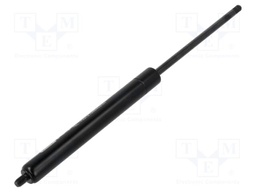 Gas spring; Thread: M6; E: 235mm; Øout: 15mm; Piston diam: 6mm; 400N