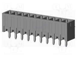 Connector: pluggable terminal block; socket; male; on PCBs