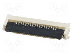 Connector: FFC (FPC); horizontal; PIN: 18; ZIF,bottom contacts