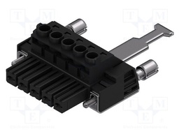 Pluggable terminal block