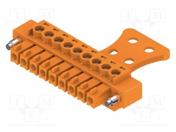 Pluggable terminal block
