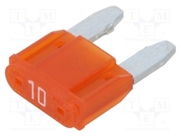 Fuse: fuse; 10A; 32VDC; automotive; 10.9mm
