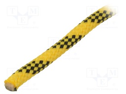 Rope; polypropylene; Ørope: 8mm; L: 25m; with a core; yellow