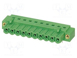 PCB headers, nominal cross section: 2.5 mm?, color: green, n