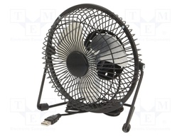 Fan: DC; 3W; 5V; Ø: 150mm; Len: 1m; 185x190x100mm; Plug: straight